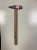 Hammer geschmiedet Holzgriff gebraucht