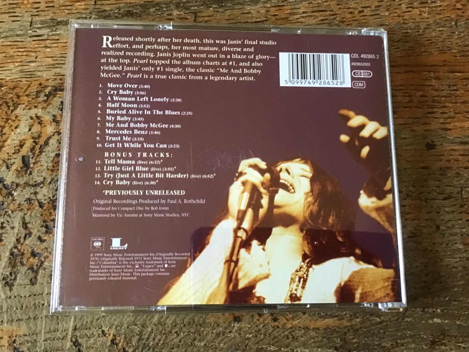 CDs: CD Janis Joplin – Gebraucht aus Fully von Ruby97 2