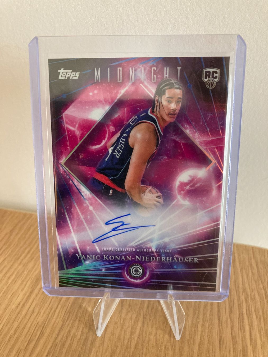 Topps Sammelbilder & Trading cards: Topps Midnight NBA - Yanic Konan-Niederhäuser Auto – Gebraucht aus La Tour-de-Peilz von Tyalos_Cards