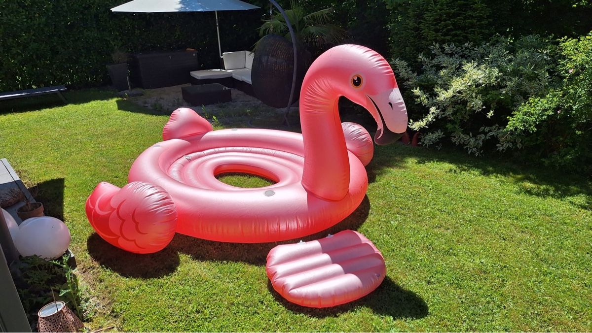 Salvagente: Flamingo Schwimminsel – Usato da Luzern venduto da kisu05 1