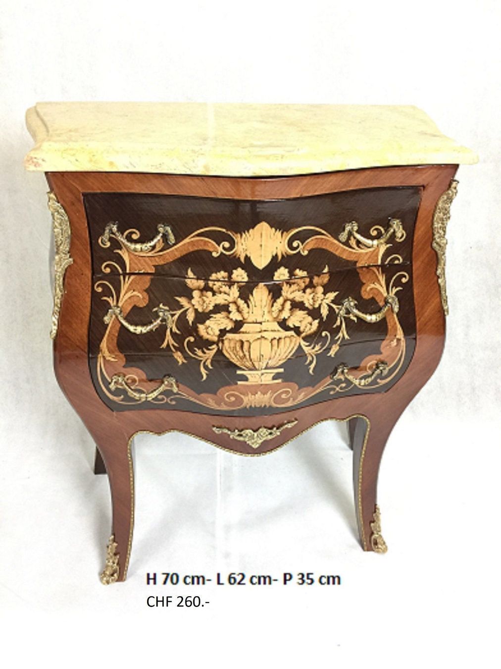 Cassettiere: Commode de style Louis XV. – Usato da geneve venduto da louisart 6