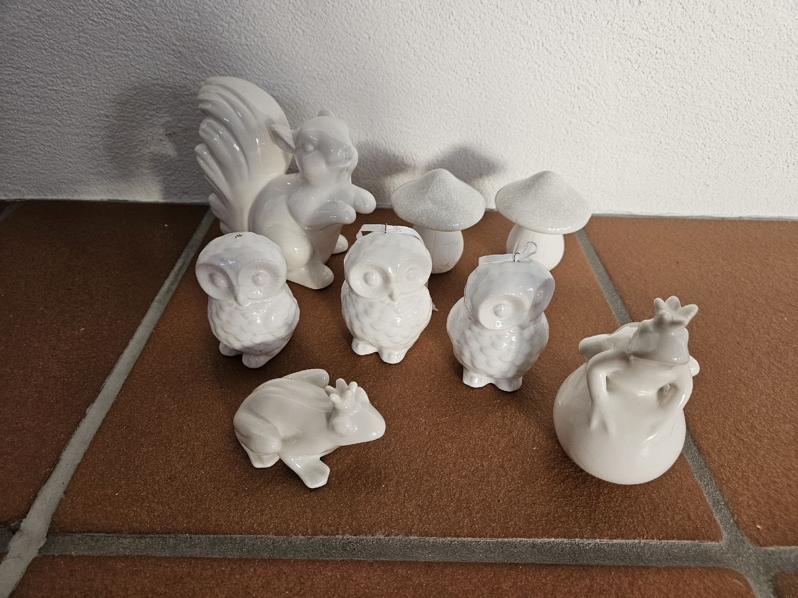 Tutte le decorazioni: 8 süesse Keramikfiguren, Deko  – Usato da Eschenbach SG venduto da MarThu 1