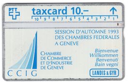 Landis & Gyr, Session Genève 1993 (2. Auflage) - Taxcard