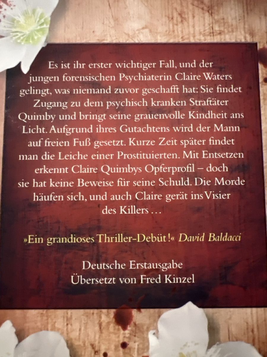 Bücher: Claire Waters Dilogie von Neal Baer +  jonathan Greene – Neu und originalverpackt aus Uznach von Apuutze 2