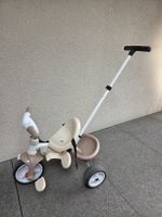 Dreirad mit Schiebestange, Top Zustand, beige