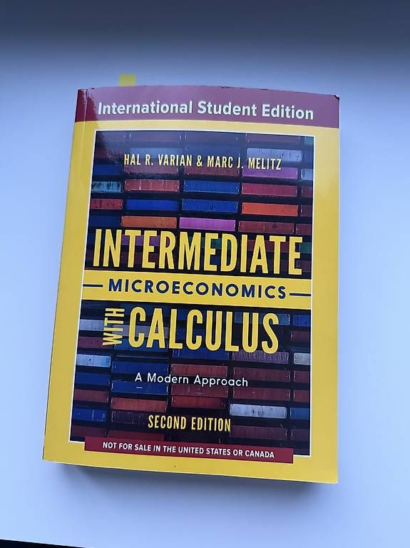 Livres: Intermediate with Calculus - Microeconomics – Neuf (Voir description) à Ruswil par ale_vm9r