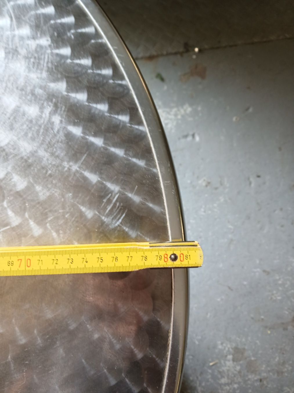 Tavoli: BISTROTISCH ALUMINIUM DURCHMESSER 80CM HÖHE 75CM – Usato da Eggenwil venduto da wydl 4