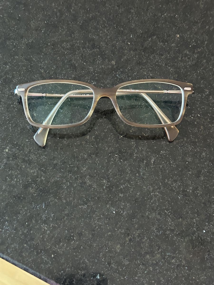 Armani Occhiali & Lenti: Brille Giorgio Armani, braun, Horn – Usato da Reinach BL venduto da FamElla 2