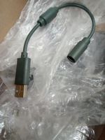 For Xbox 360 USB Breakaway Cable Lead Grey/Black For Xbox 3