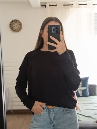 Pull Femme noir taille S état neuf