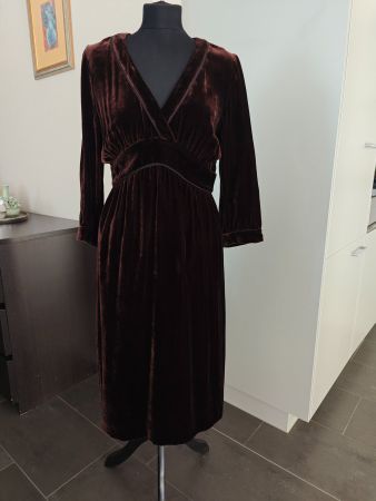 Max & Co. – Edles Samtkleid für besondere Anlässe, Gr. 38