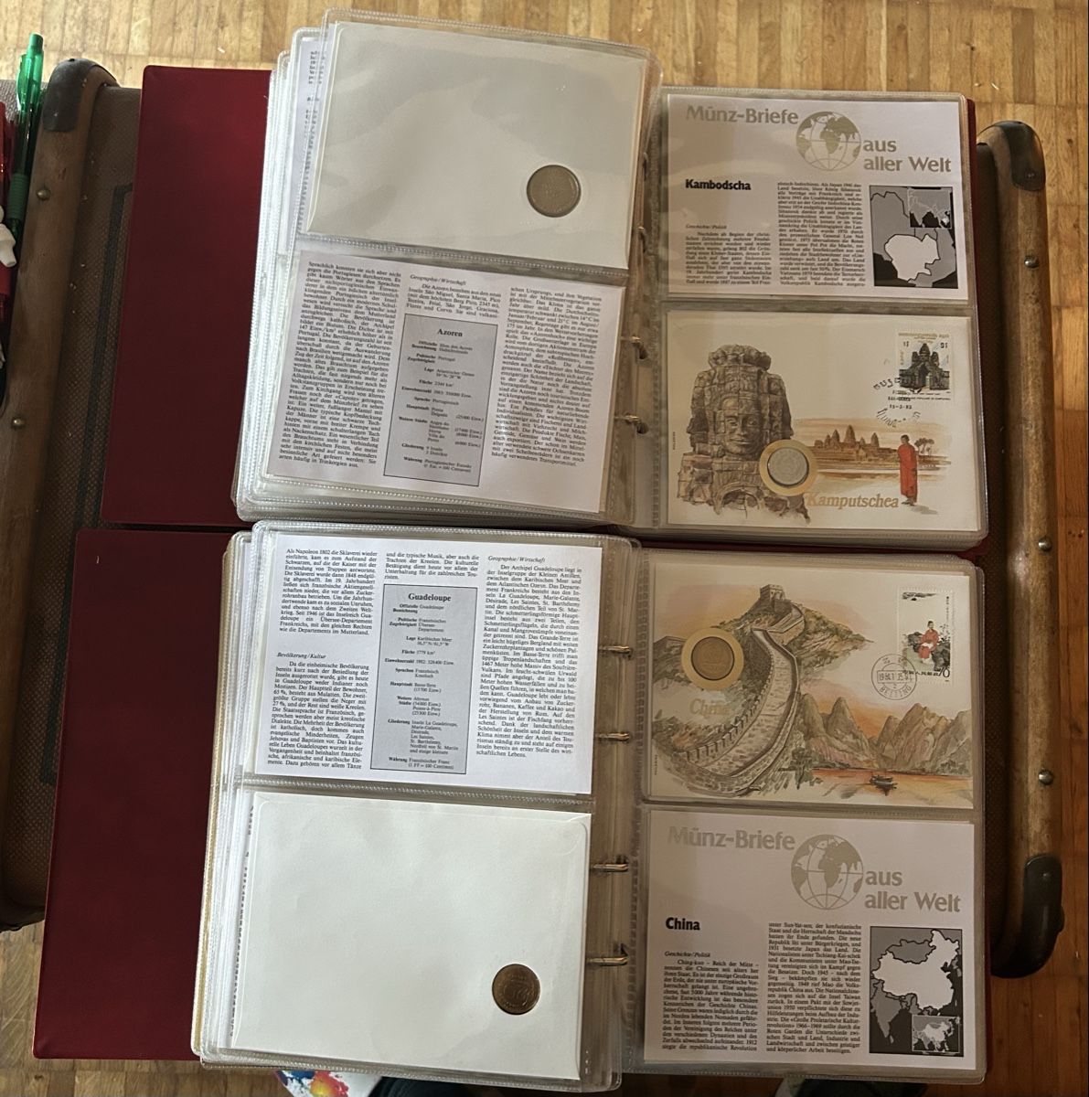 Toutes les monnaies: Münz - Briefe aus aller Welt  – D'occasion à Hochfelden par larson27 4