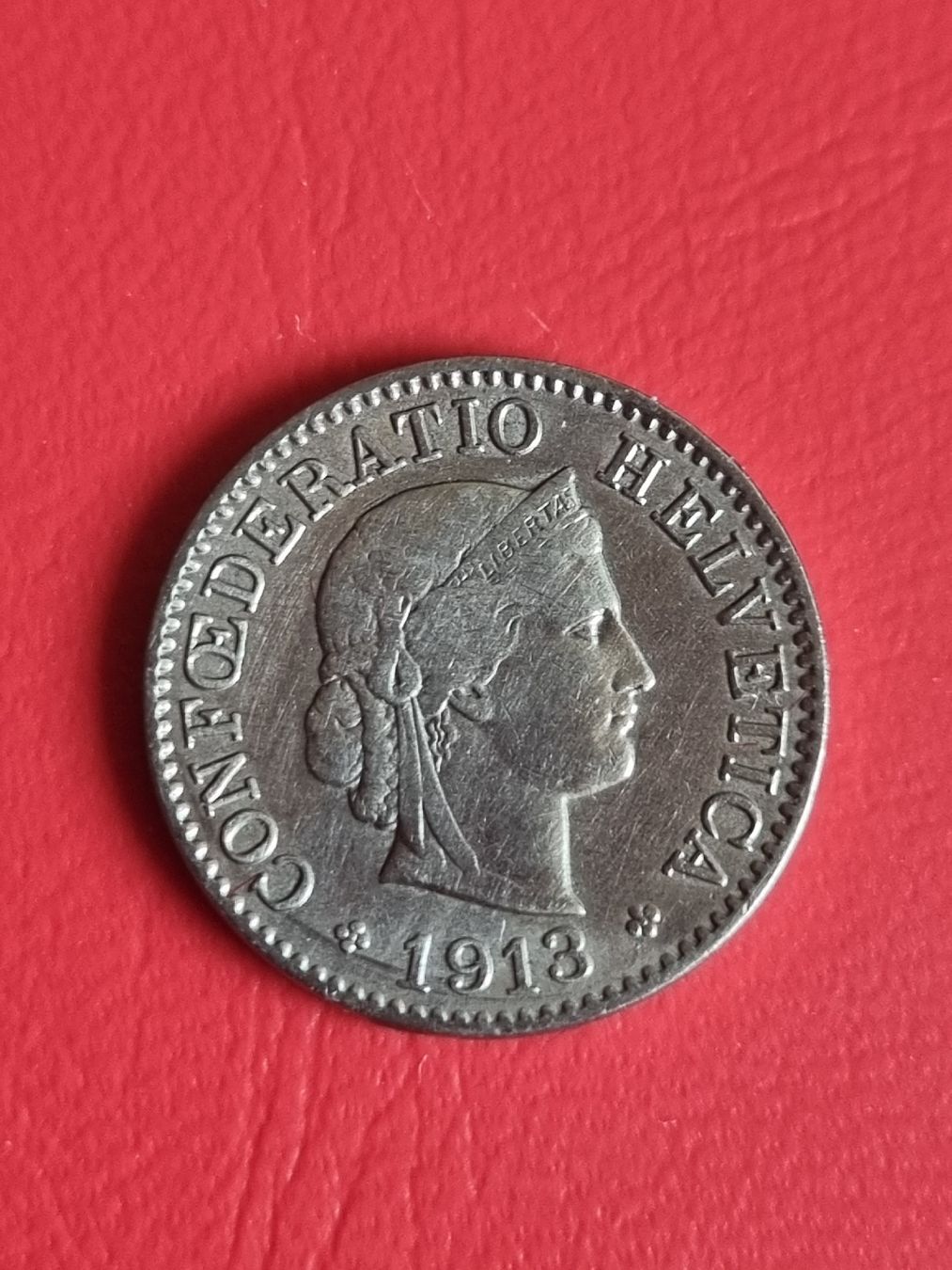 Tutti le monete: 5 RAPPEN SCHWEIZ - JAHR 1913 – Usato da Heimenschwand venduto da rog_p7h9