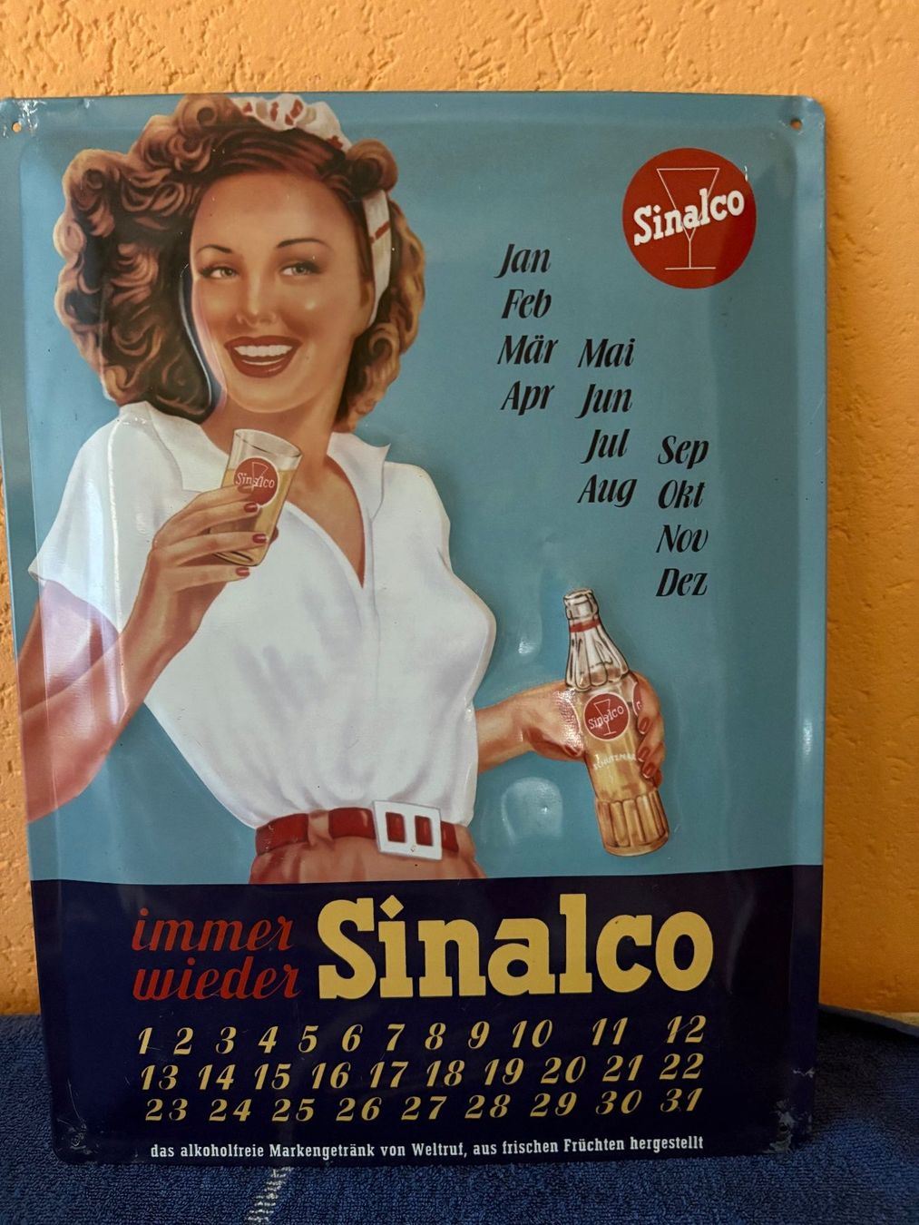 Sinalco Insegne: Sinalco Blechschild – Usato da Plasselb venduto da lululuca