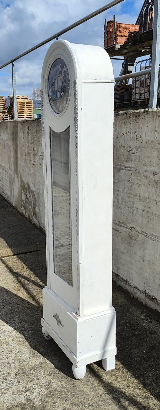Stand- & Wanduhren: Antike Standuhr weiss vintage – Gebraucht aus Ermatingen von calus21 5