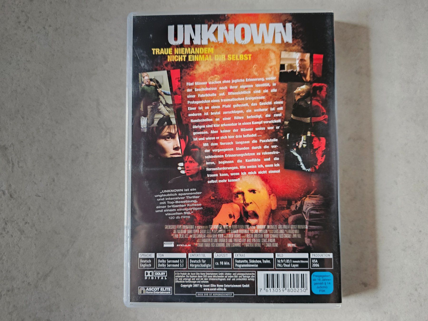 Tutti i DVDs: Unknown   -  Traue niemandem, nicht einmal dir selbst – Usato da Schneisingen venduto da backstore24 1