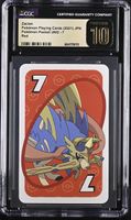 Pokemon Pocket UNO Zacian 7 Red CGC 10