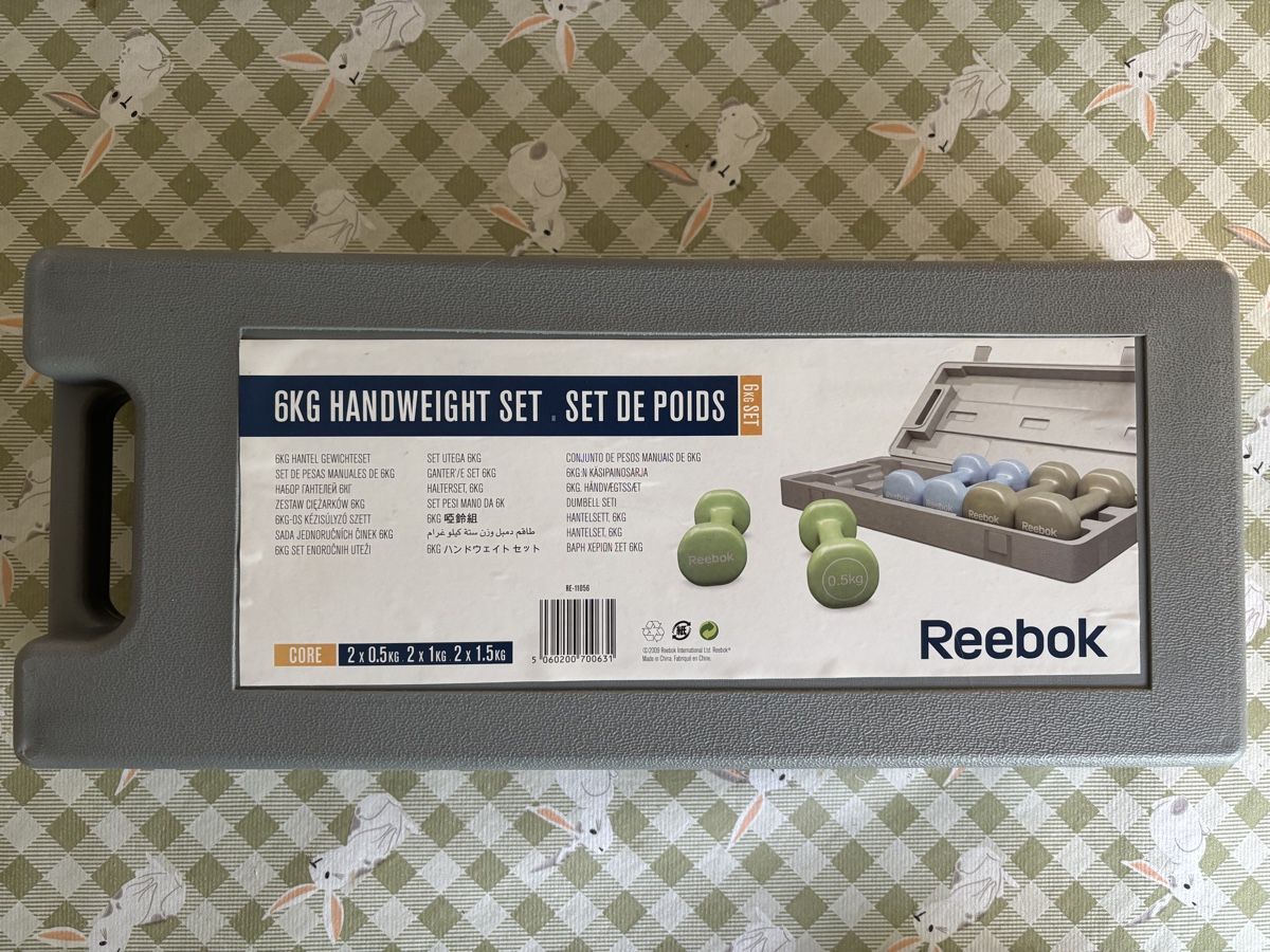 Reebok Manubri & Pesi: Reebok Hantelgewichtset 6kg – Nuovo e nell'imballaggio originale da Jona venduto da WaJaggi 1