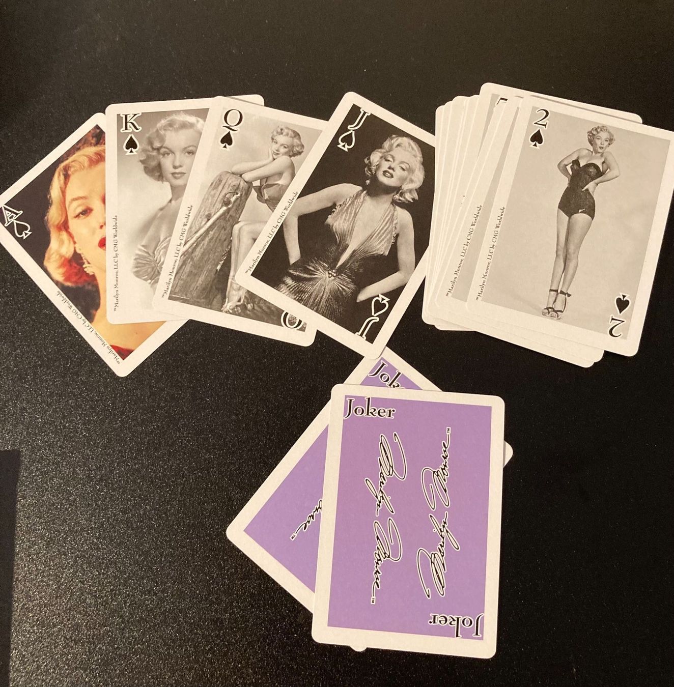 Giochi: Spielkarten Marilyn Monroe – Nuovo e nell'imballaggio originale da Einsiedeln venduto da Brocki59 3