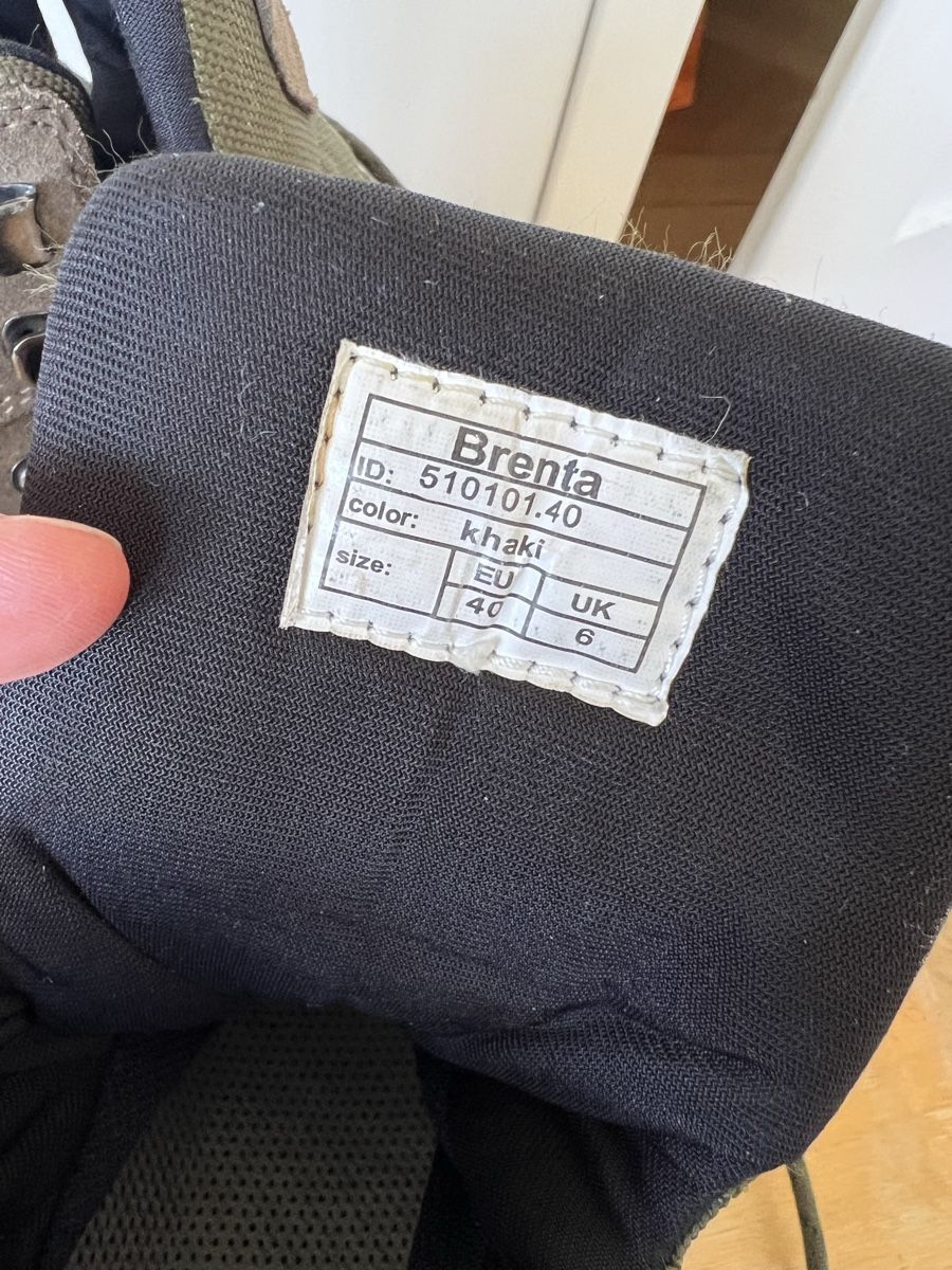 Scarpe da uomo: Robuste Leder Wanderstiefel mit dicker Sohle – Nuovo e nell'imballaggio originale da Basel venduto da Kasodra 8