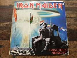 Iron Maiden 2 Minutes To Midnight Vinyl Maxi,UK..