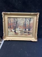 HUILE SUR TOILE SIGNÉE ET DATÉE 1946