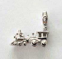 Charm "Dampflokomotive" Silber 925 (rhodiniert)