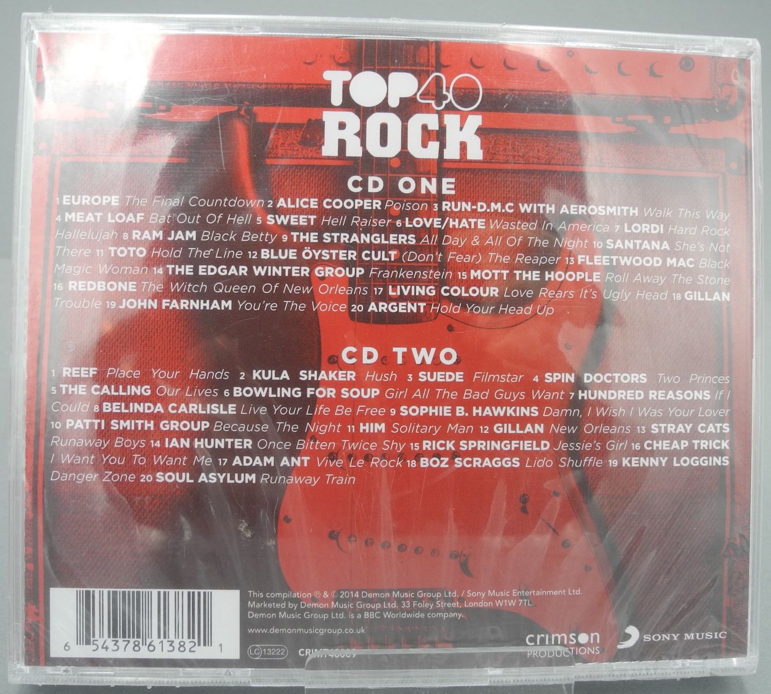 CD: CD Top 40 Rock, div. Interpreten, Nr. 736 – Nuovo e nell'imballaggio originale da Kottwil venduto da Crazyrolf 1