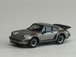 VE1- Herpa Porsche 911 Turbo silbermetallic