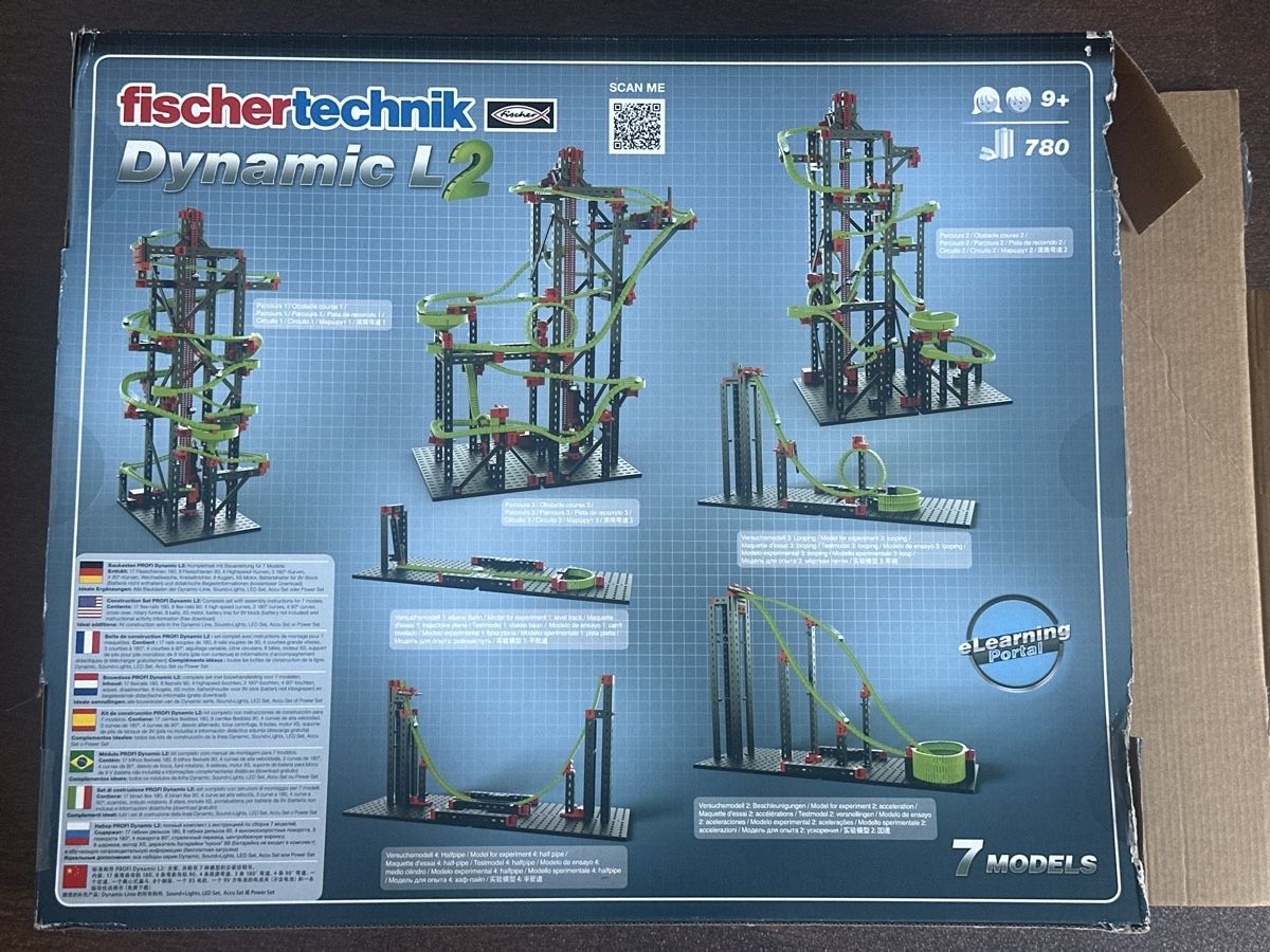 Fischer Kit di costruzioni: Fischertechnik Dynamic L2 Kugelbahn, 780 Teile, ab 9 J. – Nuovo (secondo la descrizione) da Neerach venduto da Matug1248 1