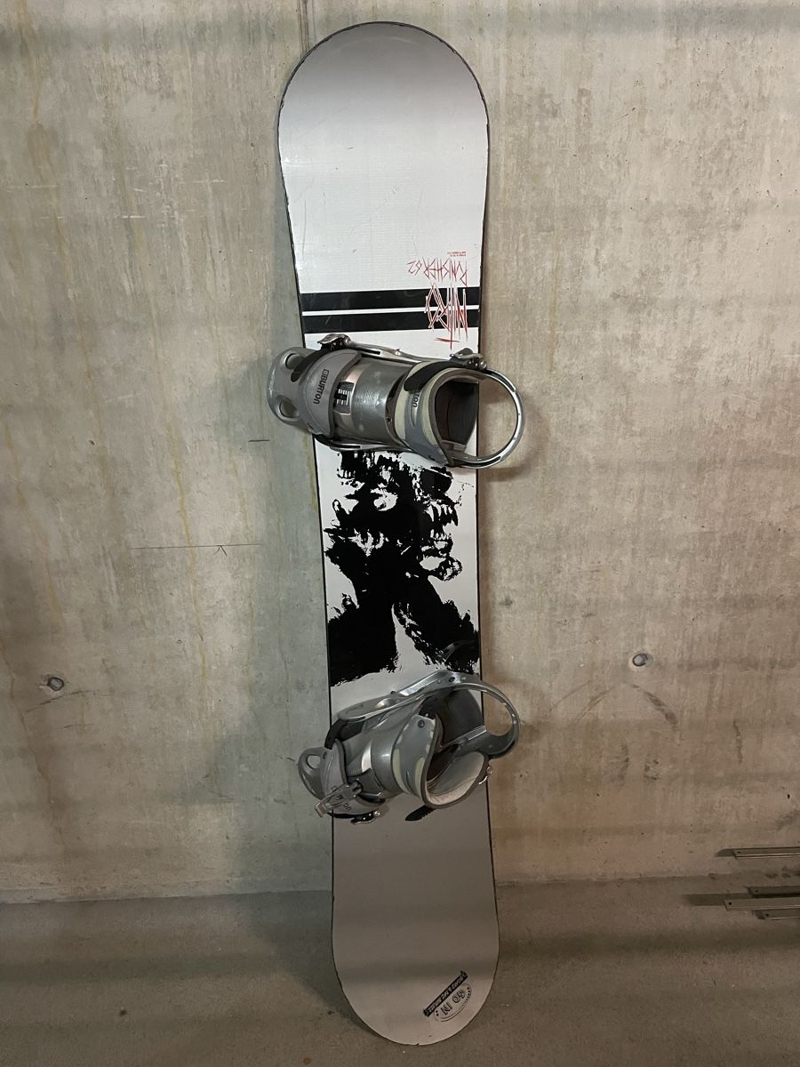 Board: Snowboard Nitro mit Burton Bindung gebraucht – Usato da Bern venduto da kro_s6xy