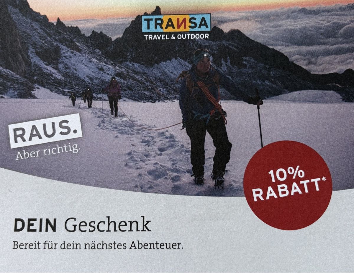 Gutscheine: Transa 10% Gutscheincode – Neu (gemäss Beschreibung) aus Adliswil von Stardust11