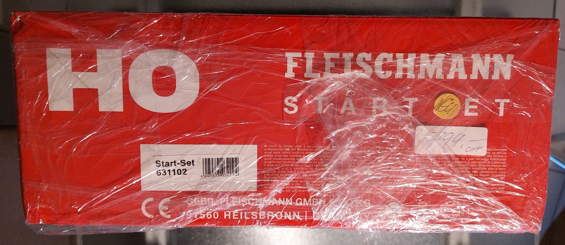 Fleischmann Modellini di ferrovie: Fleischmann 631102 - Startset des Jahres 2011 H0/DC/DSS – Nuovo e nell'imballaggio originale da Rotkreuz venduto da MOBAHN-1zu87 1