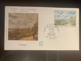 Frankreich 1981 Ersttagsbrief C.Pissarro La Sente du Chou