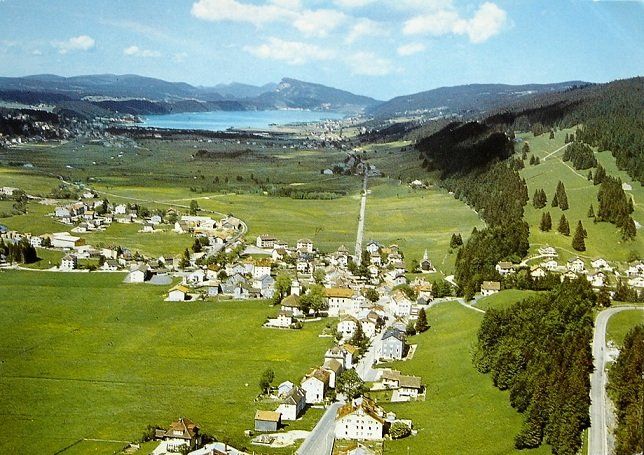 Ansichtskarten: LE BRASSUS Lac de Joux - Vue aérienne – Neu (gemäss Beschreibung) aus Jona von philajona