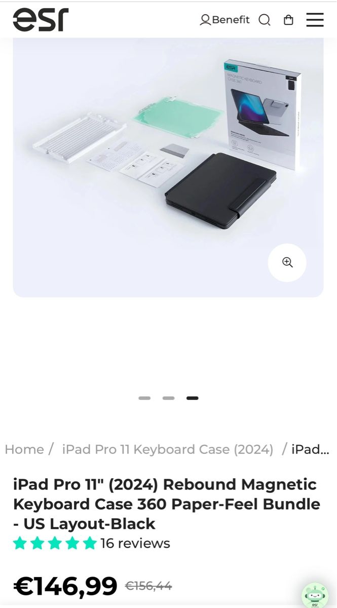 Apple Coques & Sacs: iPad Pro Magnetic Keyboard Case 360 – Neuf (Voir description) à Bauma par zamj 1
