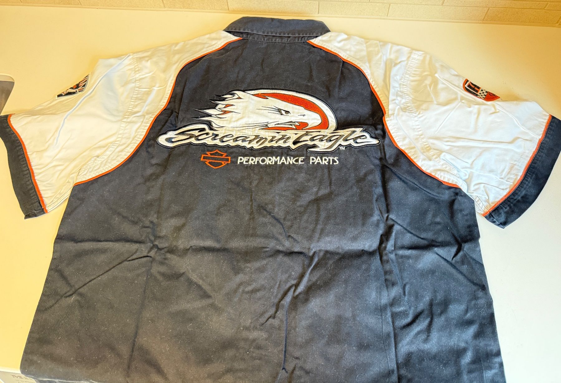 Harley-Davidson Camicie: Harley-Hemd, kurzarm, Grösse L – Usato da Steinhausen venduto da Erwa1 1