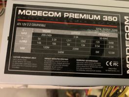 Netzteil Modecom Premium 350W -