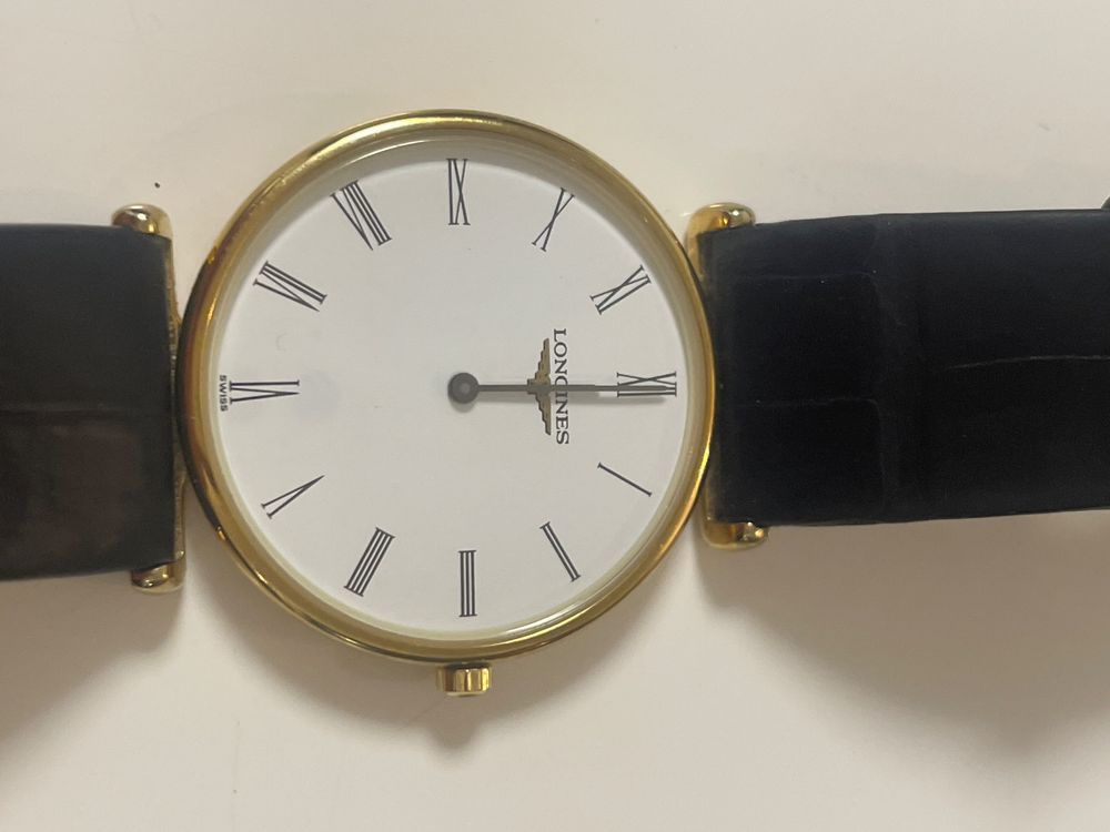 Montre Homme Ernest Gros Cadran - Style Élégant - Pile À Changer