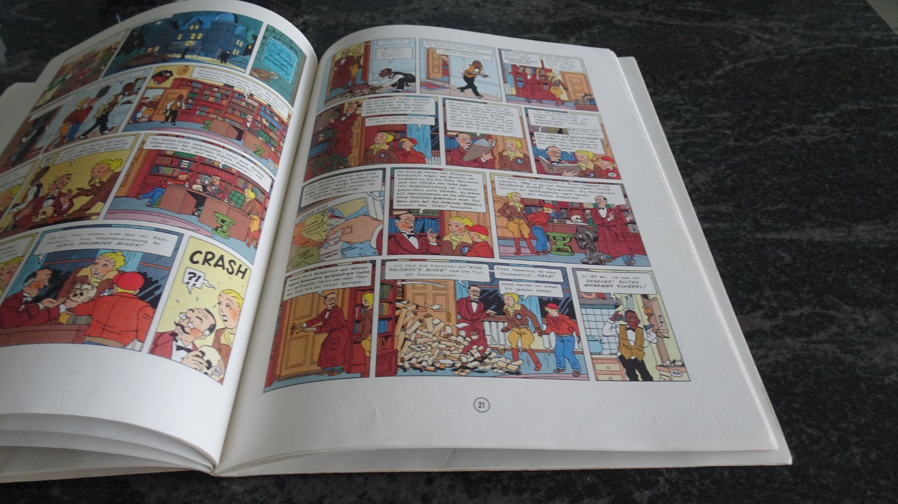 Fumetti: DER SCHÄDEL DES SULTANS  CARLSEN COMIC – Usato da Zürich venduto da Roulet 5