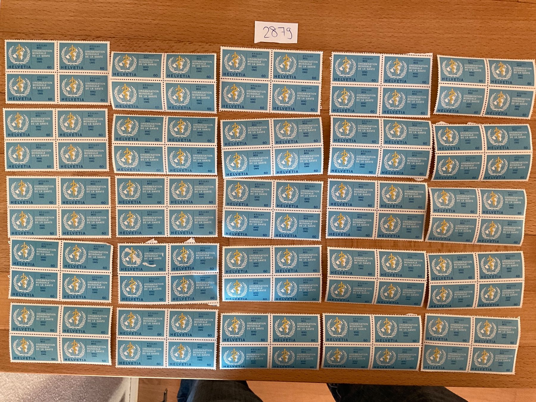 Tutti i francobolli: 60Fr Ämter Frankaturware ungestempelt postfrisch Sammlung – Nuovo (secondo la descrizione) da Wil SG venduto da Chefsugus