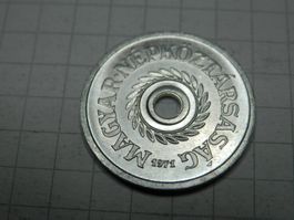 Ungarn 2 Filler, 1971 neue Münze