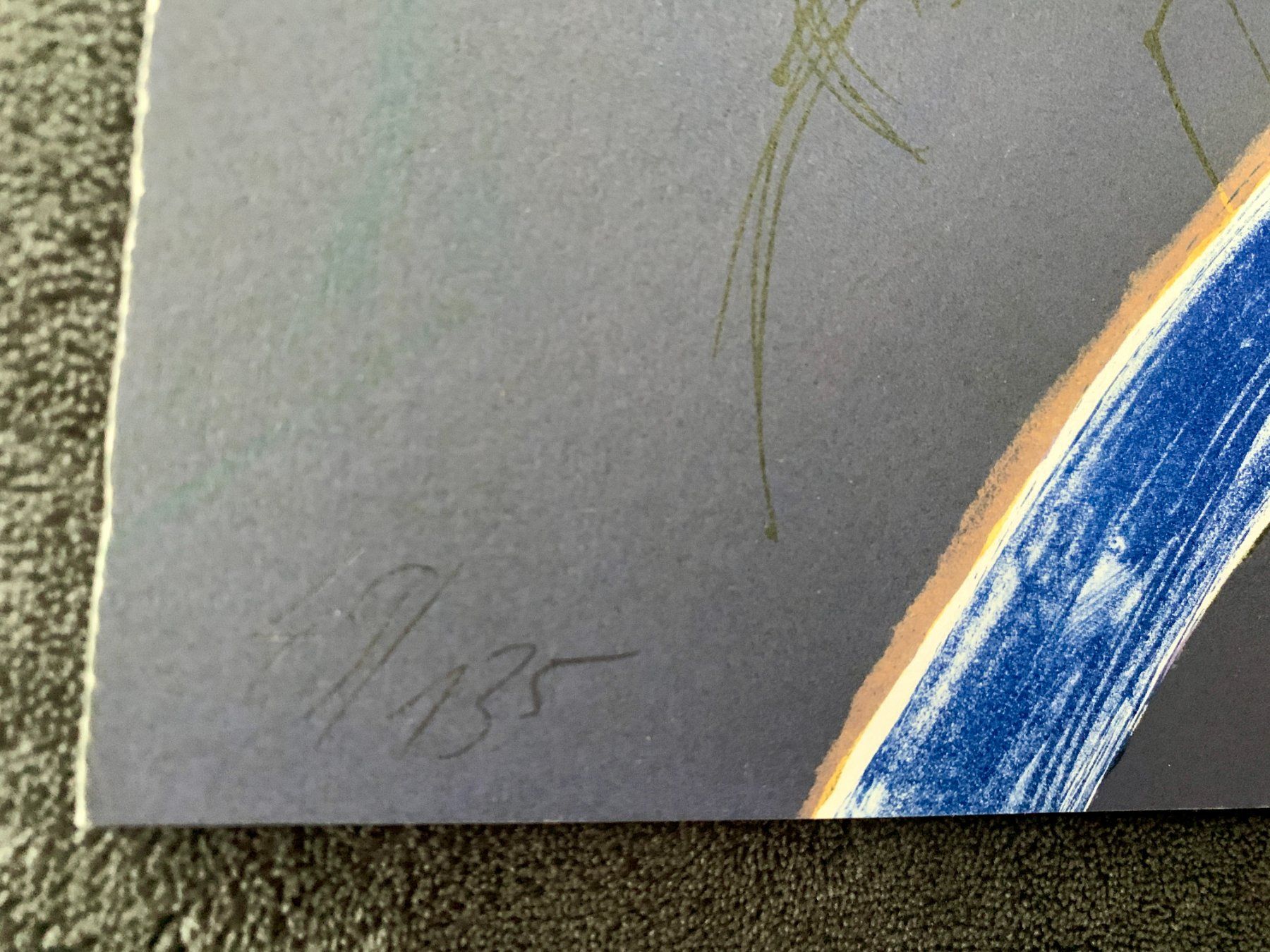 Grafiken & Lithographien: Schang Hutter, signierte Lithographie – Gebraucht aus Regensdorf von JoergR 2