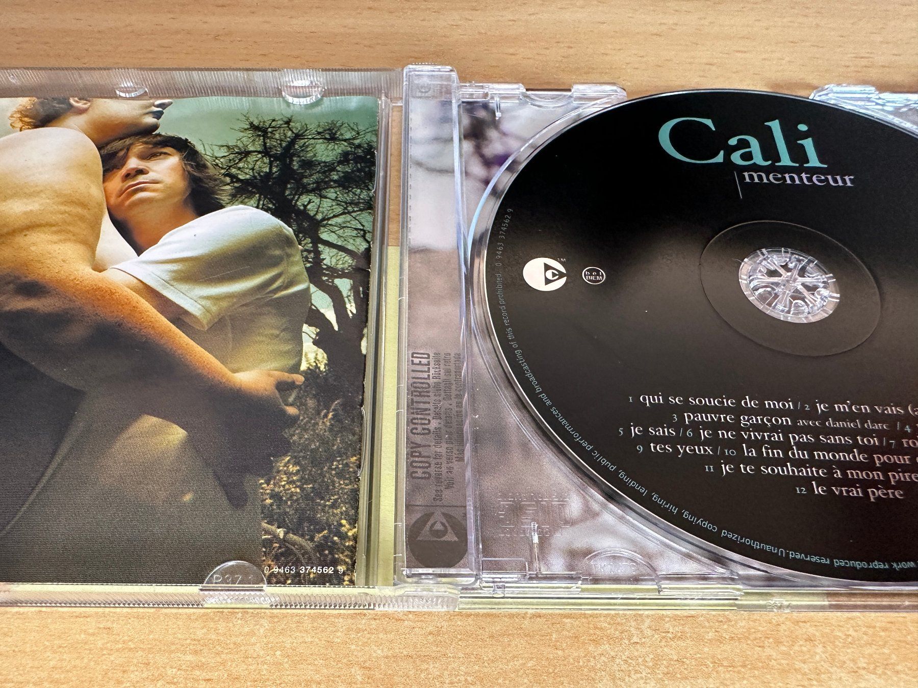 CD: Cali – Menteur – Usato da Rikon im Tösstal venduto da Alpenmutz 2