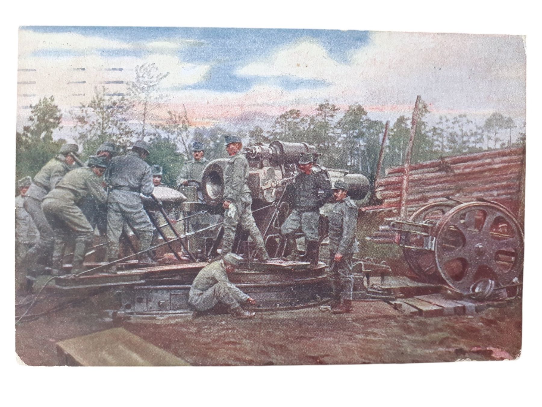 Cartoline postali: Ansichtskarte 1. Weltkrieg Ostfront – Usato da Mörschwil venduto da aik_x8mc