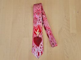 Cravate Y2K Rose Stylée - Accessoire Mode Punk & Streetwear