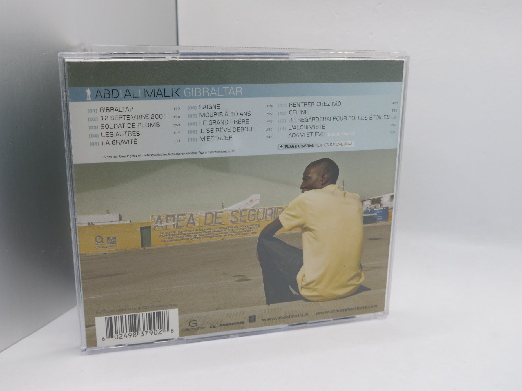 CDs: CD Abd Al Malik - Gibraltar – D'occasion à Ernetschwil par luisvonerni 2