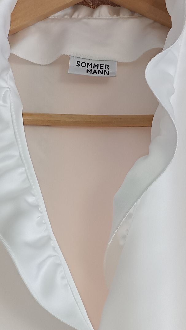 Camicette: Elegante Glanzbluse Marke: Sommermann – Nuovo e nell'imballaggio originale da Zürich venduto da Mitzi6 2