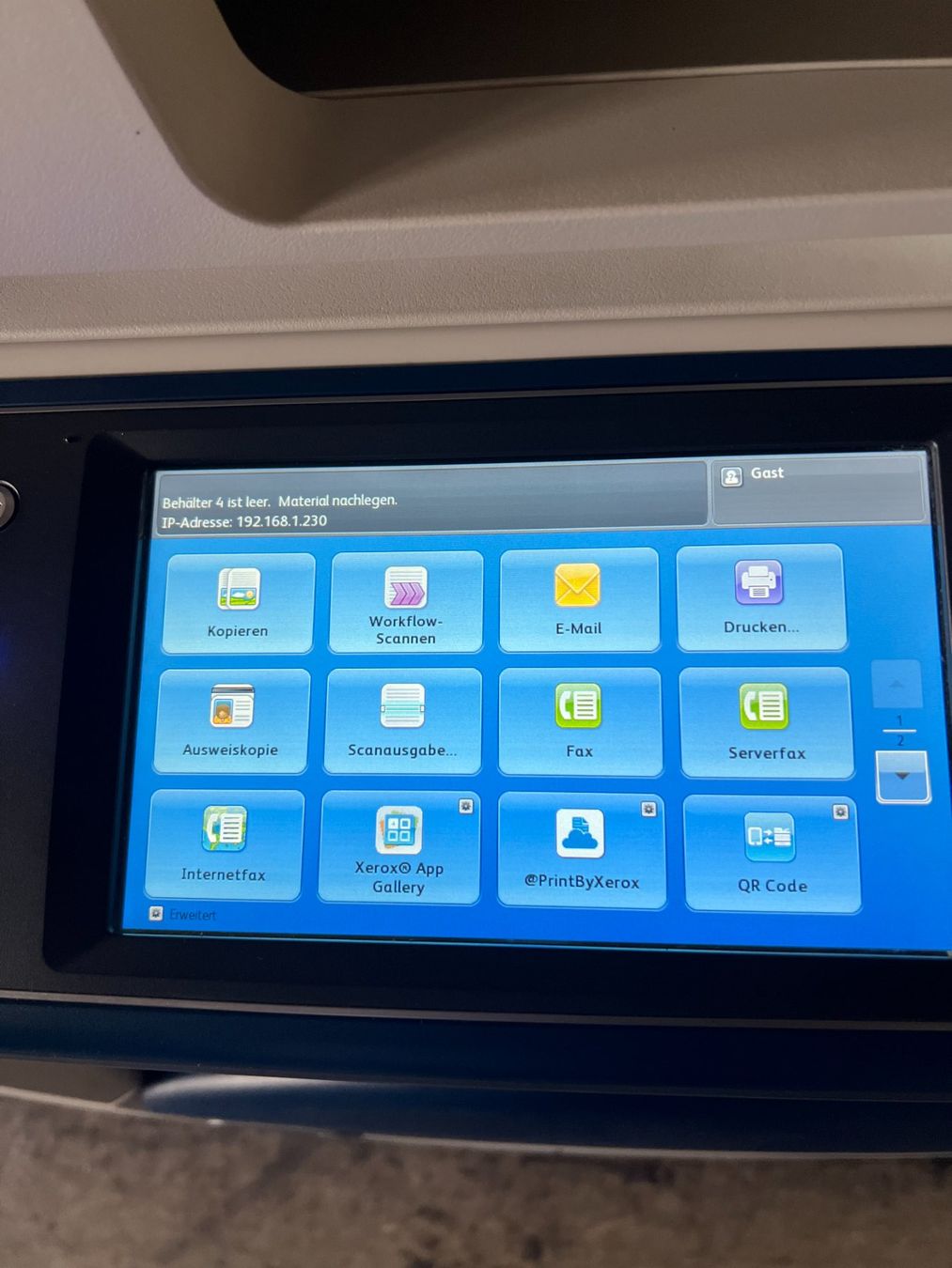 Xerox Fotocopiatrici: FARBKOPIERER XEROX 7855 – Usato da Wallisellen venduto da COMPAX-Wallisellen 1