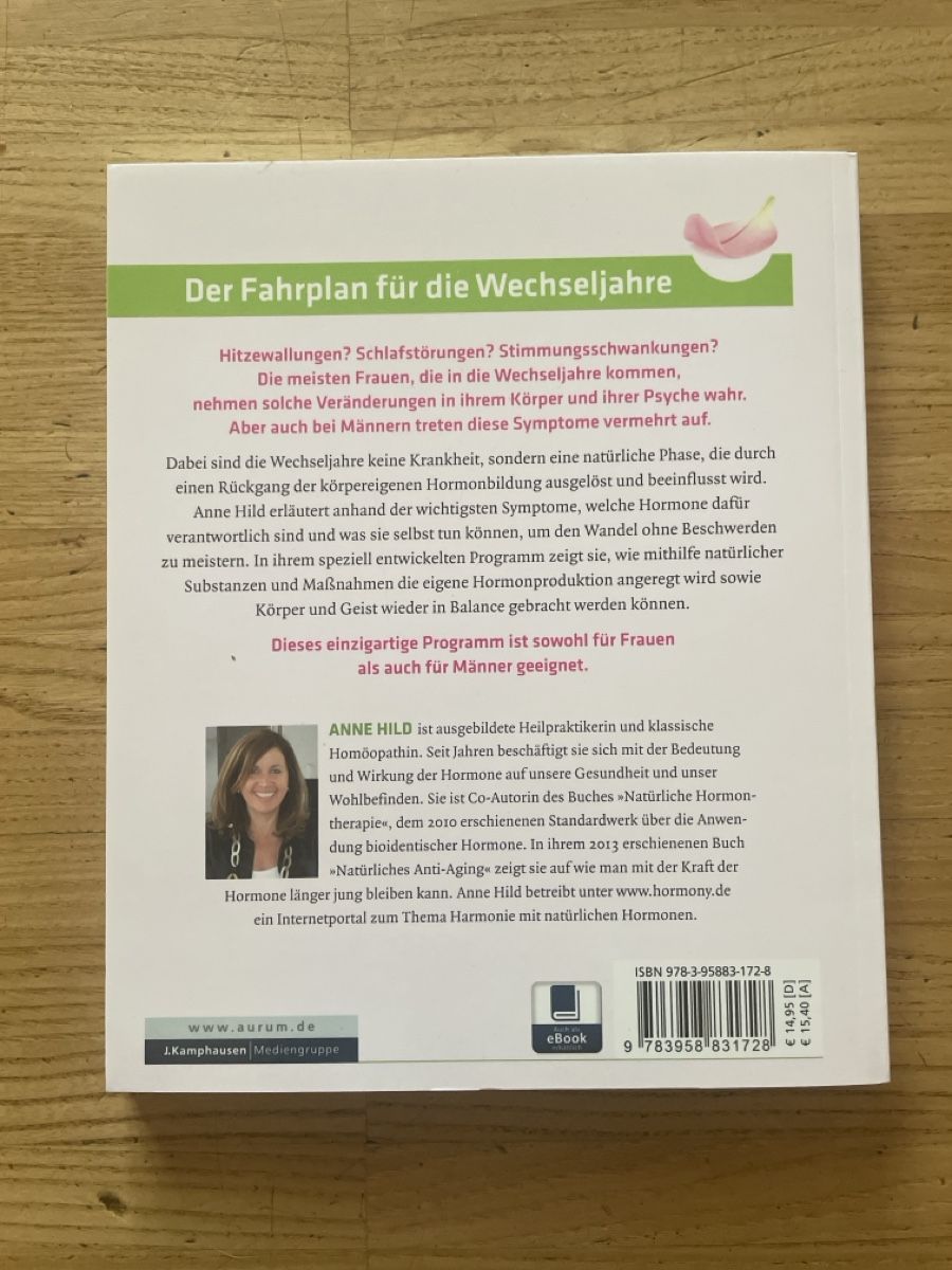 Libri: Wechseljahre ohne Beschwerden - Anne Hild Programm! – Nuovo (secondo la descrizione) da Männedorf venduto da Pnibo 1